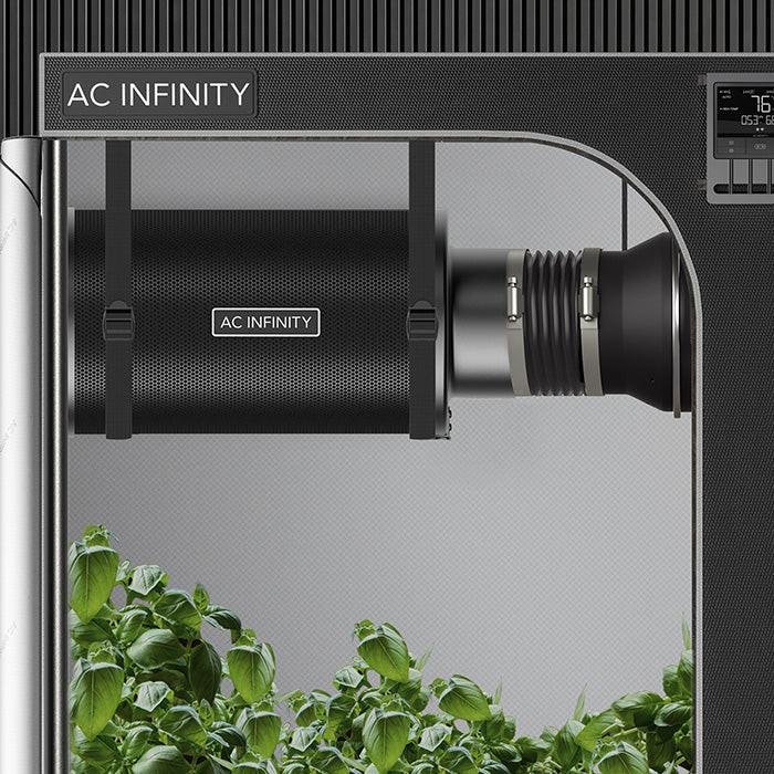 AC Infinity Refillable Carbon Filter Kit, 4" x 12"