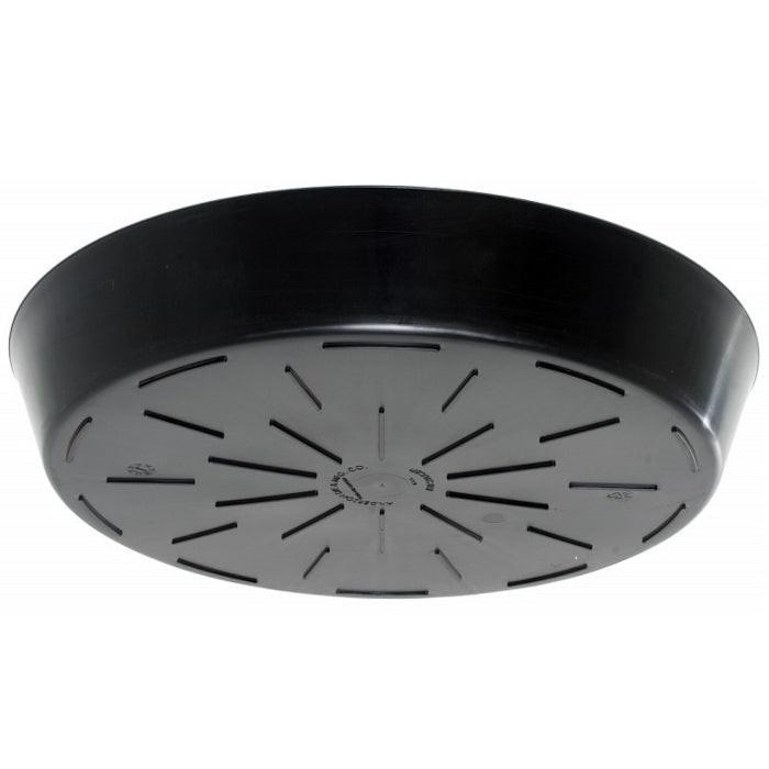 Hydrofarm 25" Super-Sized Black Saucer, Pack of 5