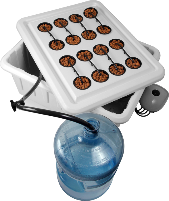 SuperCloset SuperPonics 16 Plant Hydroponic Grow System