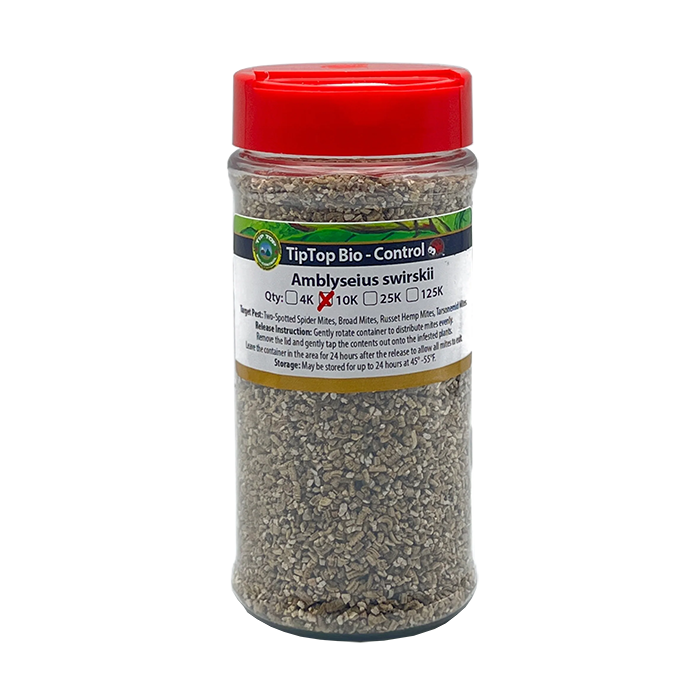 Tip Top Bio-Control Amblyseius Swirskii Beneficial Insects, Bottle of 10,000