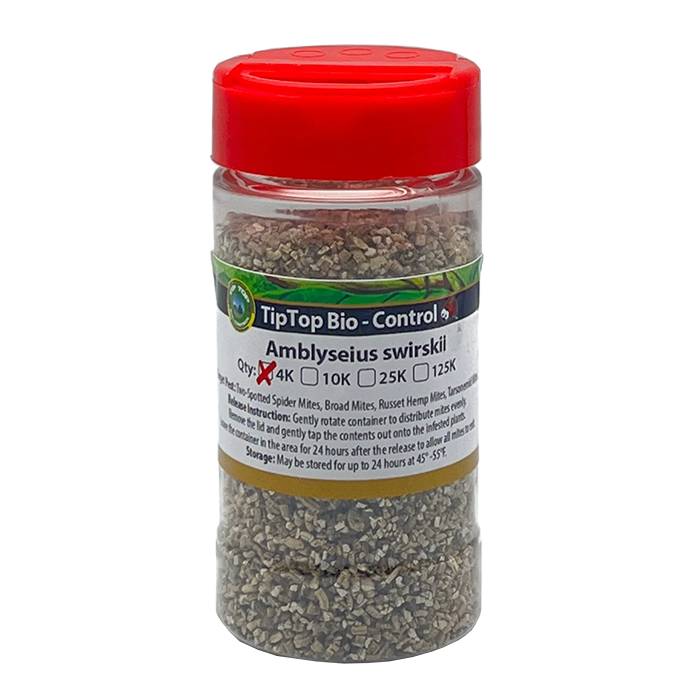 Tip Top Bio-Control Amblyseius Swirskii Beneficial Insects, Bottle of 4,000