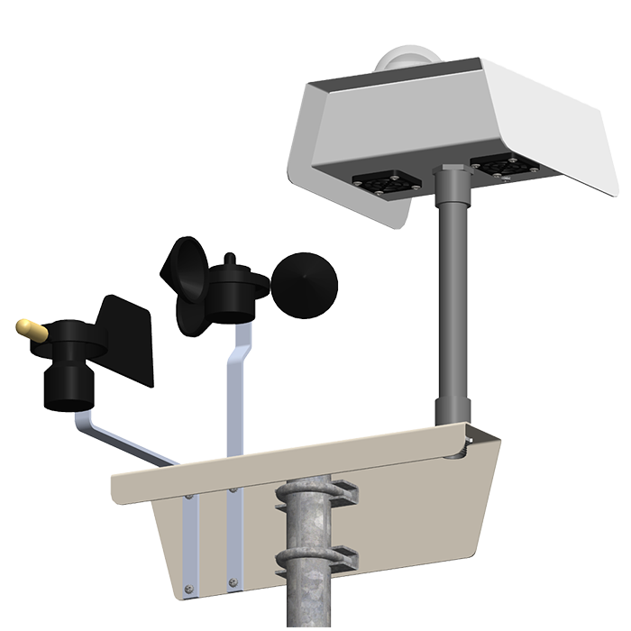 Agrowtek GrowControl SXW Digital Outdoor Weather Sensor, Transmitter, & Logger