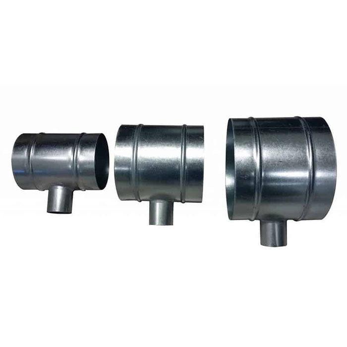 DimLux T-Piece Ducting Connection for Nanotube Air Extraction