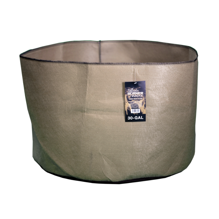 Spring Pot Burner 30 Gallon Fabric Pot, Tan - Case of 45
