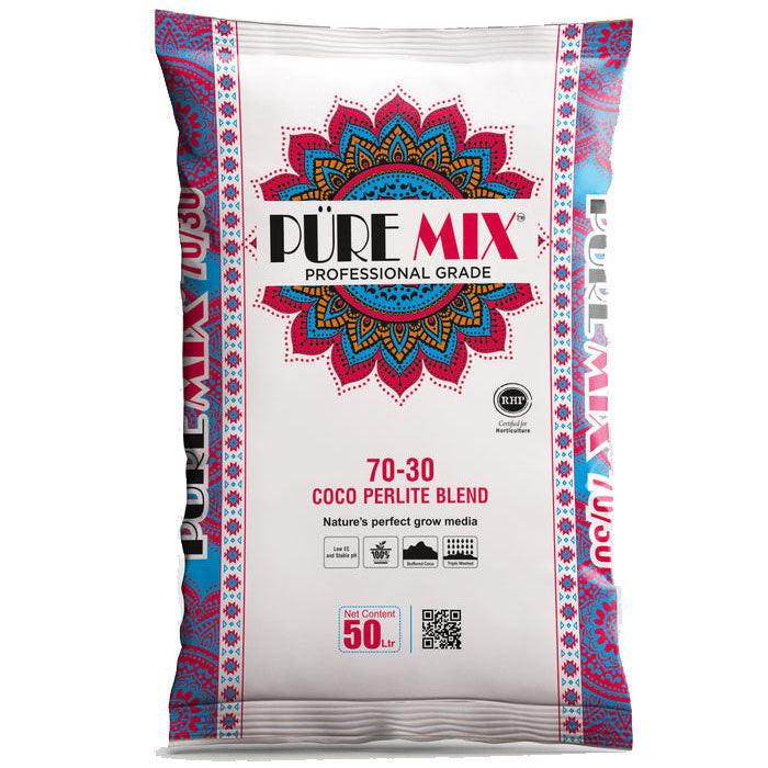 The Coco Depot PureMix 70/30 Coco Perlite Mix, 50 Liter Bag/1.8 Cubic Feet - Pallet of 80 Bags