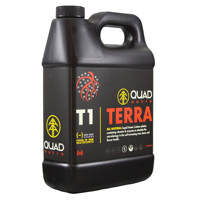 Quad Nutro T1 Terra Liquid Humic Carbon - 1 Liter