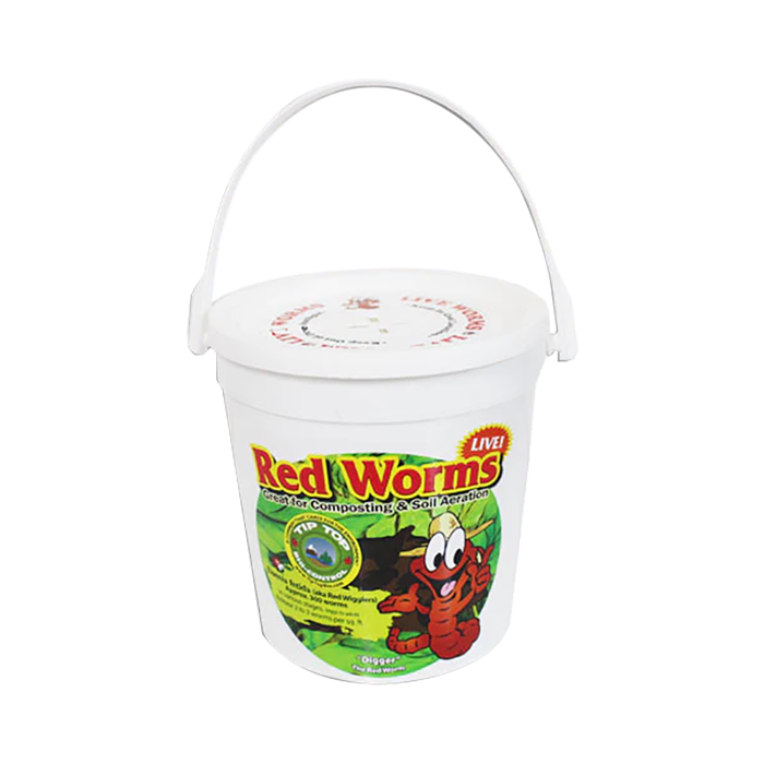 Tip Top Bio-Control Red Worms, 1/2 lb