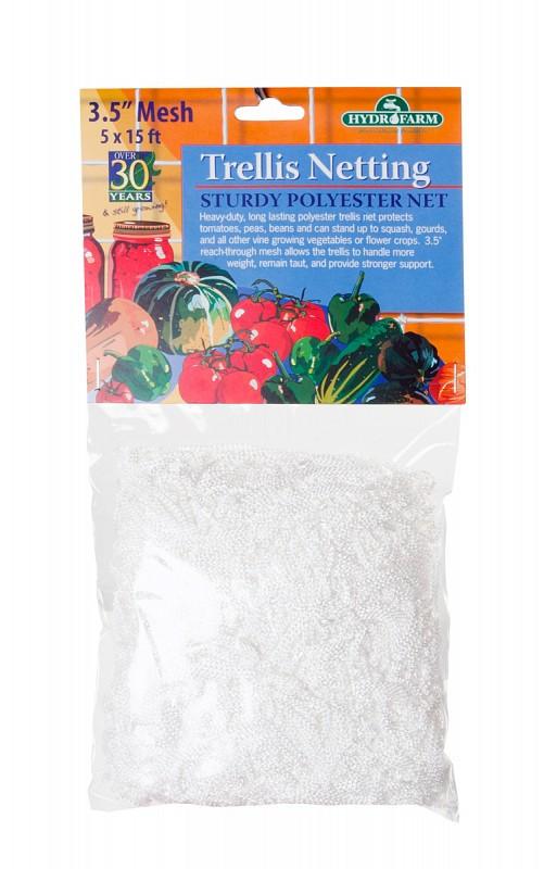 polyester plant trellis netting Trellis Netting 3.5 IN Mesh, 5 ftx15 ft
