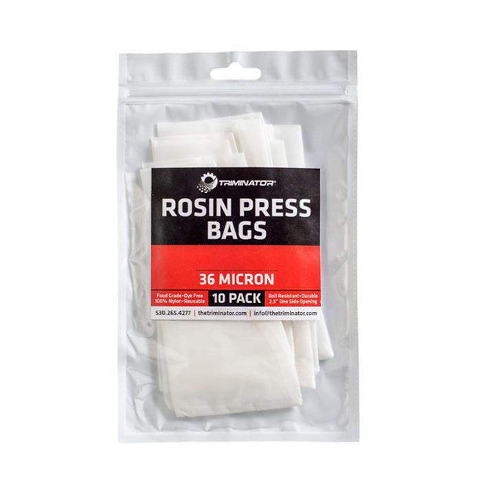 Triminator Small 5.25" x 2.5" Rosin Bags, 36u - 10 Pack