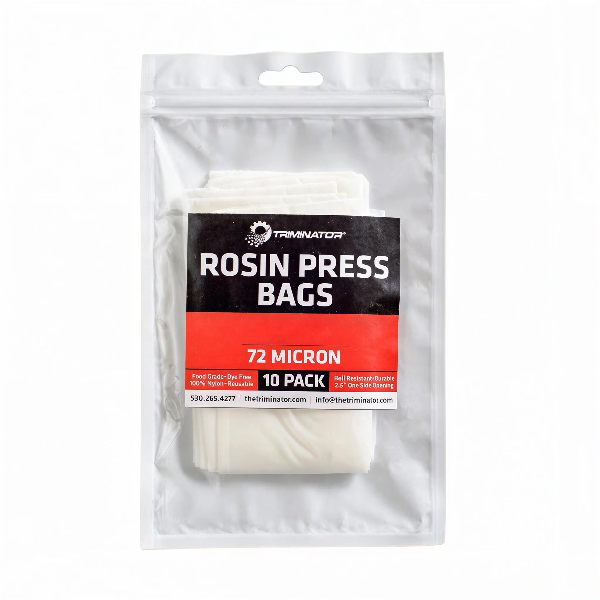 Triminator Small 5.25" x 2.5" Rosin Bags