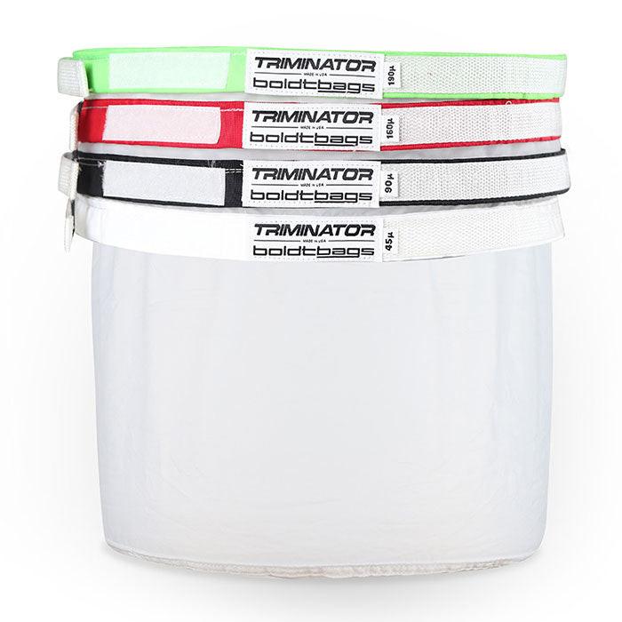 TriminatorĀ x Boldtbags Lock-Top Full Mesh Stacker Bubble Bags, 5 Gallon 4 Bag Kit