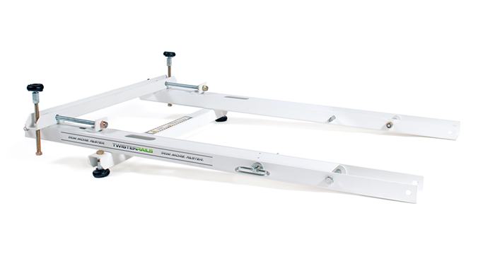 Twister T2 Quad Rail System - 4 Trimmers