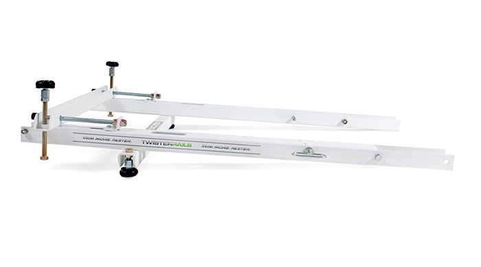 Twister T2 Quad Rail System - 4 Trimmers