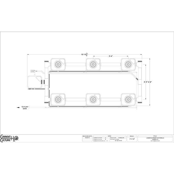 Current Culture Under Current UCXXL13 RDWC System, 4-Site, 2-Row