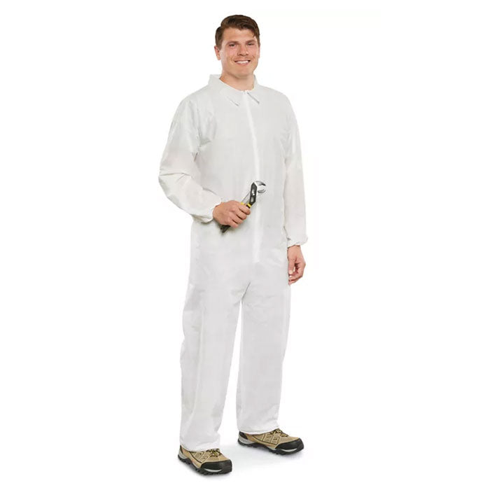 Uline Deluxe Coverall, Large - Pack of 10