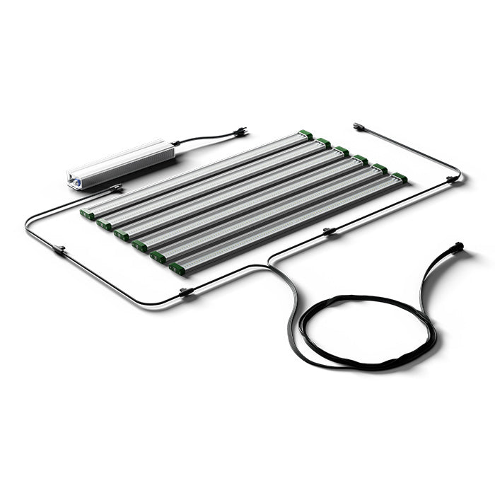 FloraFlex 6-Bar 720 Watt Under-Canopy LED Grow Light, 240 Volt