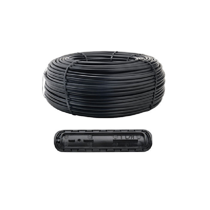 Netafim UniRam Heavywall Pressure Compensating Dripline, 18mm, 36 Inch Spacing, 0.6 GPH - 1000 Foot Coil (08UR18.6-36)