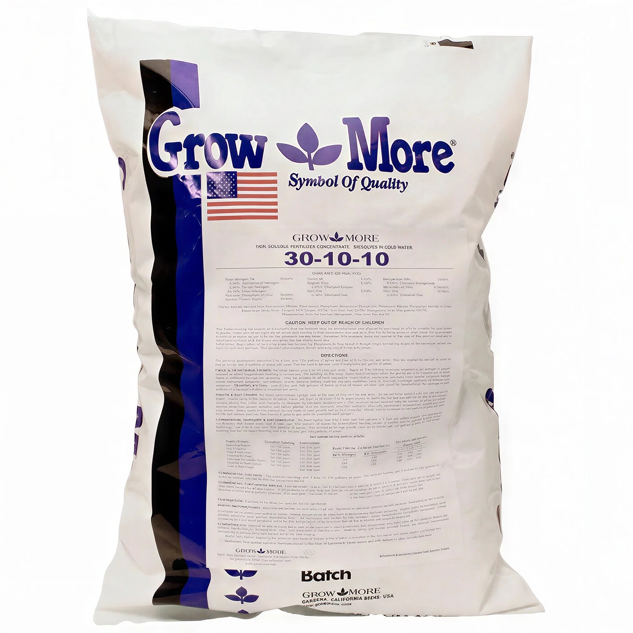 Grow More Water Soluble Foliage Developer (30-10-10)