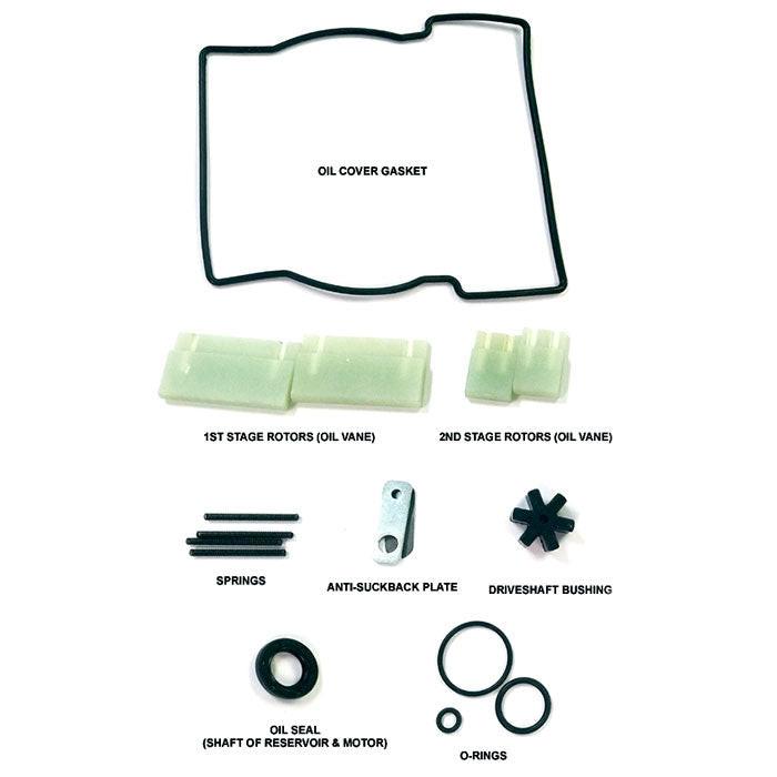 Across International EasyVac 7 CFM Single Stage Vacuum Pump Service Kit