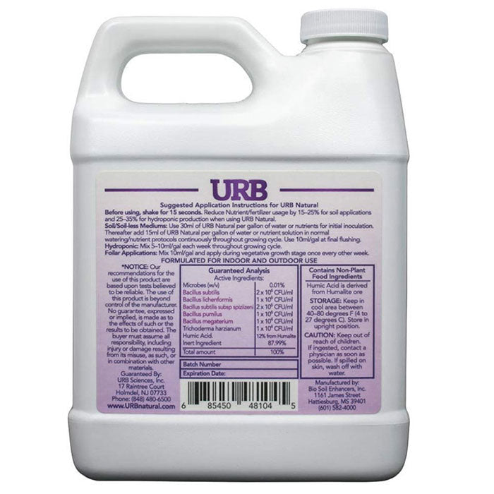 URB Natural Microbial Inoculant, 4 Liter