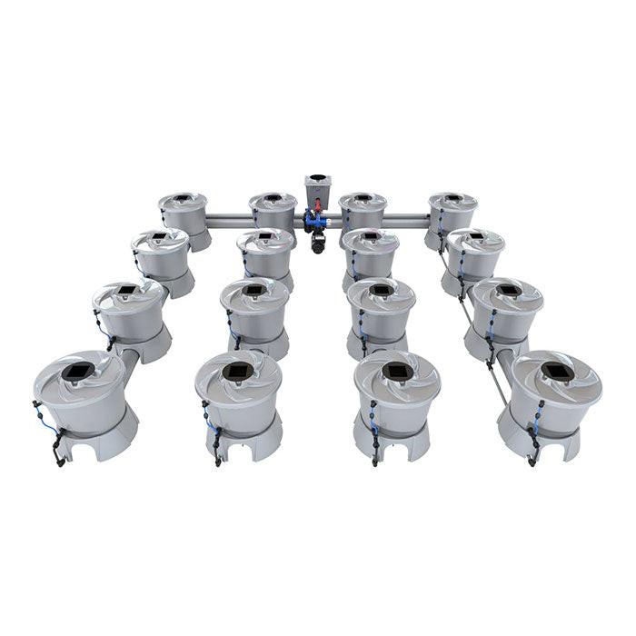 Alien Hydroponics V-System 16 Pot RDWC Hydroponic System
