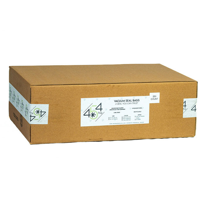 454 Bags Vacuum Seal Storage Bags, 5 mil, 15 Inch x 20 Inch, Black - Pack of 500