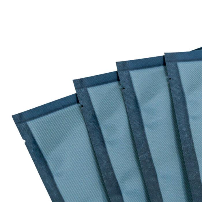 454 Bags BioPlastic Vacuum Seal Storage Bags, 5 mil, 15 Inch x 20 Inch, Black & Clear - Pack of 50