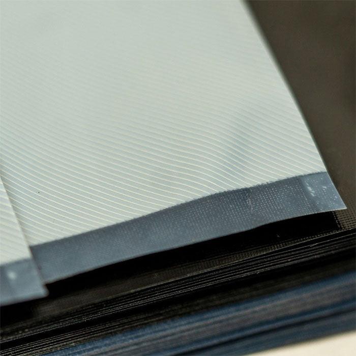 454 Bags BioPlastic Vacuum Seal Storage Bags, 5 mil, 15 Inch x 20 Inch, Black & Clear - Pack of 50