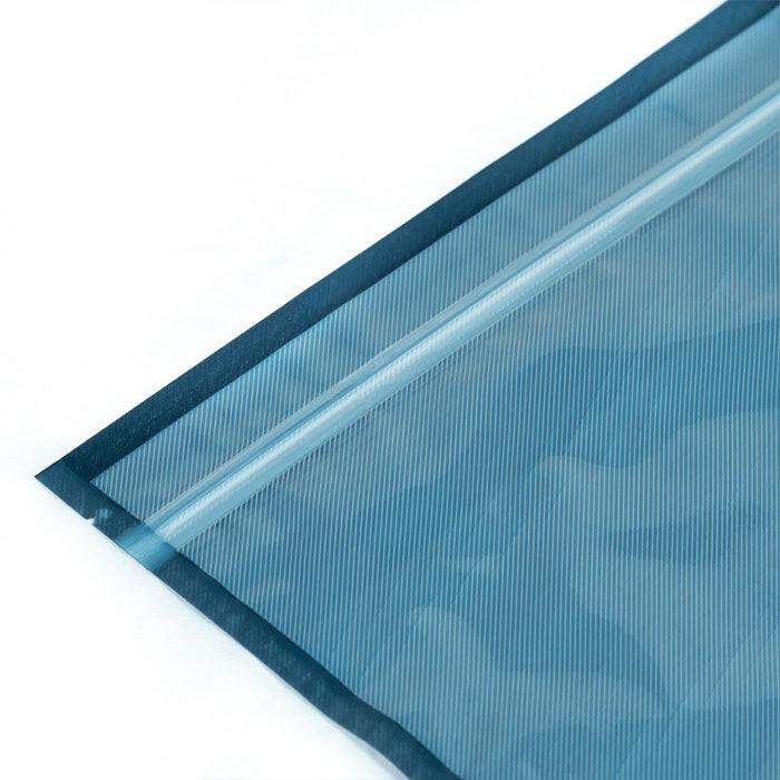 454 Bags BioPlastic Vacuum Seal Storage Bags with Resealable Zipper, 5 mil, 11 Inch x 24 Inch, Black & Clear - Pack of 250