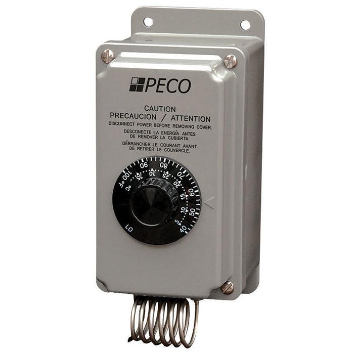 J&D Manufacturing Dual Stage Thermostat with no Cord, 115/230/277 Volt