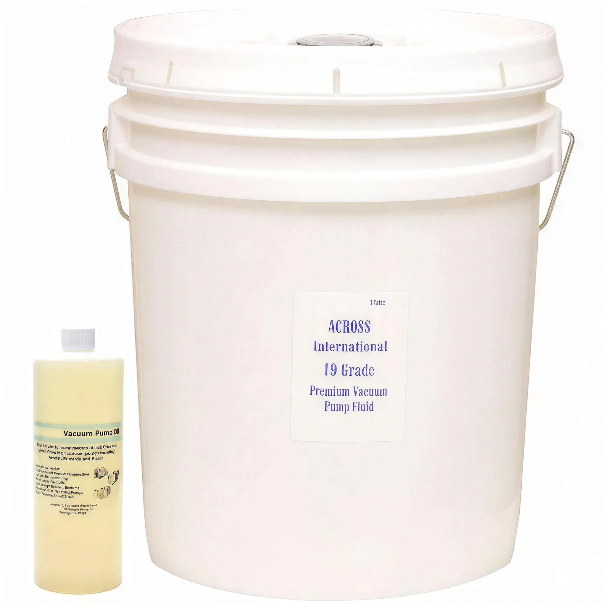 Across International Ultra Grade 19 Vacuum Pump Oil for Mechanical Pumps, 1 Quart
