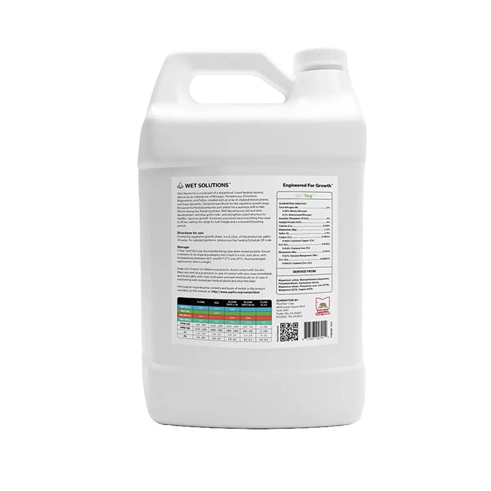 FloraFlex Wet Solutions Wet Veg, 1 Gallon