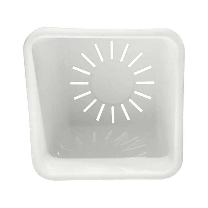 AutoPot Square Pot, White, 3.9 Gallon