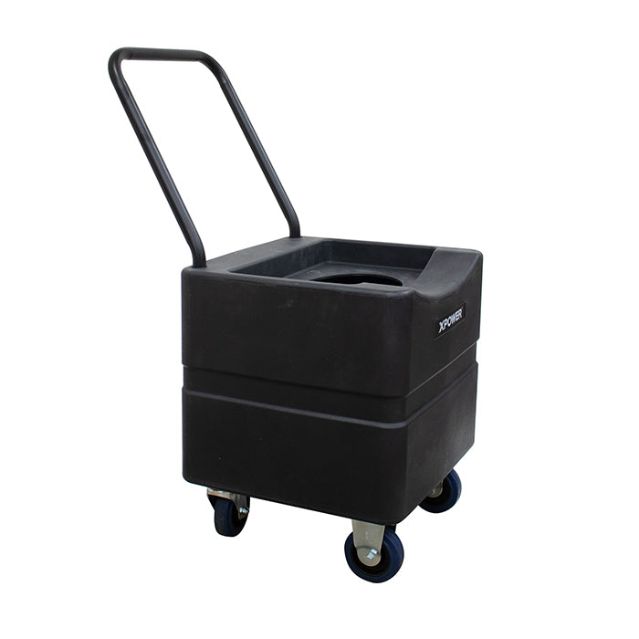 XPOWER WT-35 Mobile Water Reservoir Tank for FM-65WB Misting Fan, 35 Liter