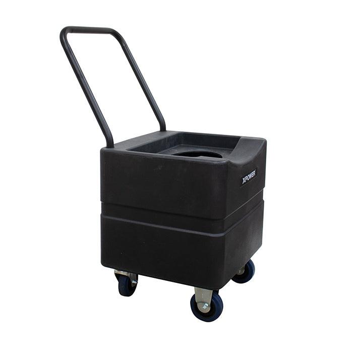 XPOWER WT-35 Mobile Water Reservoir Tank for FM-65WB Misting Fan, 35 Liter