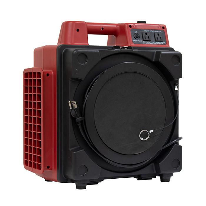 XPOWER X-2480A Professional 3-Stage HEPA Mini Air Scrubber, 1/2 HP, 550 CFM