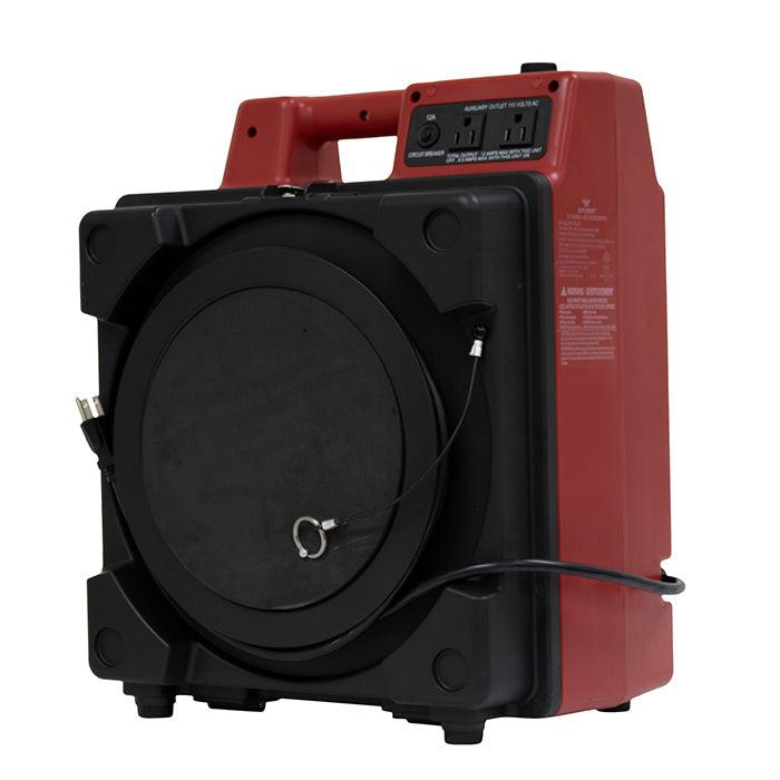 XPOWER X-2480A Professional 3-Stage HEPA Mini Air Scrubber, 1/2 HP, 550 CFM