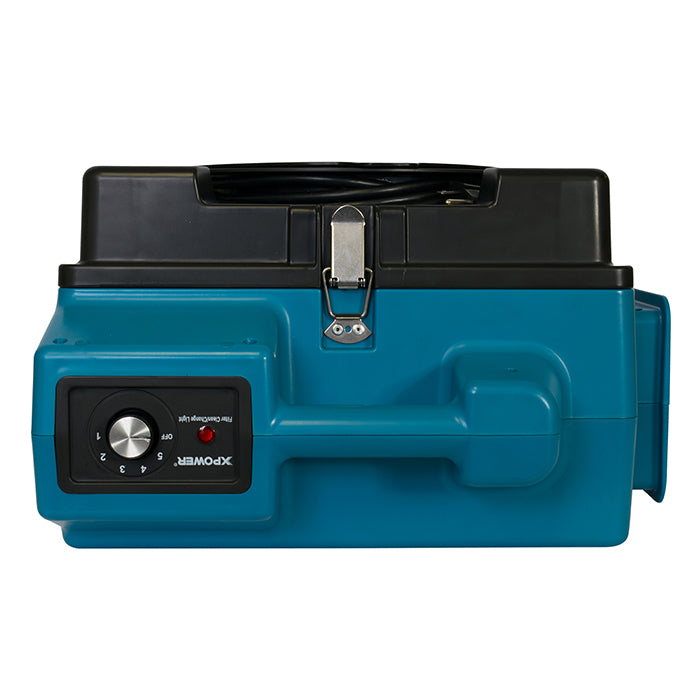 XPOWER X-2580 Professional 4-Stage HEPA Mini Air Scrubber, 1/2 HP, 550 CFM