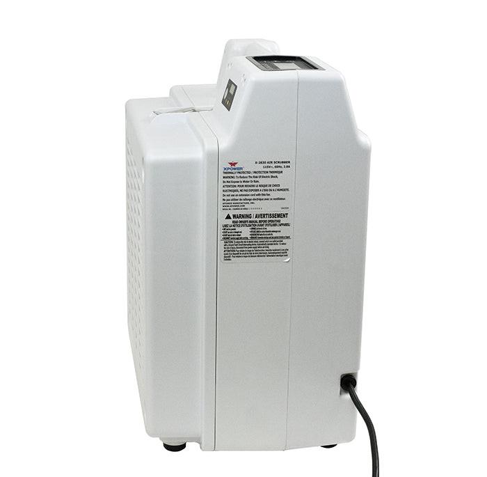 XPOWER X-2830 Professional 4-Stage HEPA Air Scrubber, 1/2 HP, 550 CFM