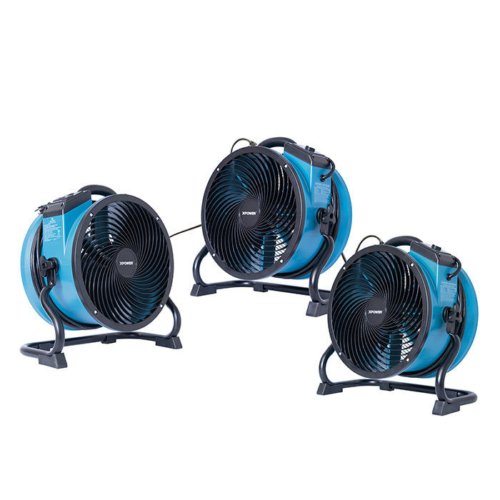 XPOWER X-39AR Professional Axial Fan, 1/4 HP, 2100 CFM