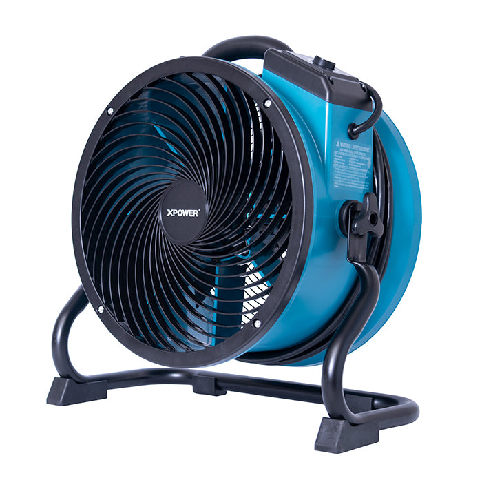 XPOWER X-39AR Professional Axial Fan, 1/4 HP, 2100 CFM