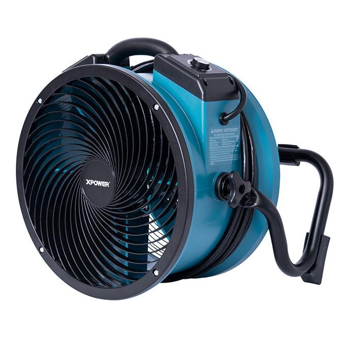 XPOWER X-39AR Professional Axial Fan, 1/4 HP, 2100 CFM