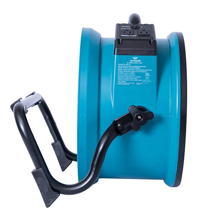 XPOWER X-39AR Professional Axial Fan, 1/4 HP, 2100 CFM