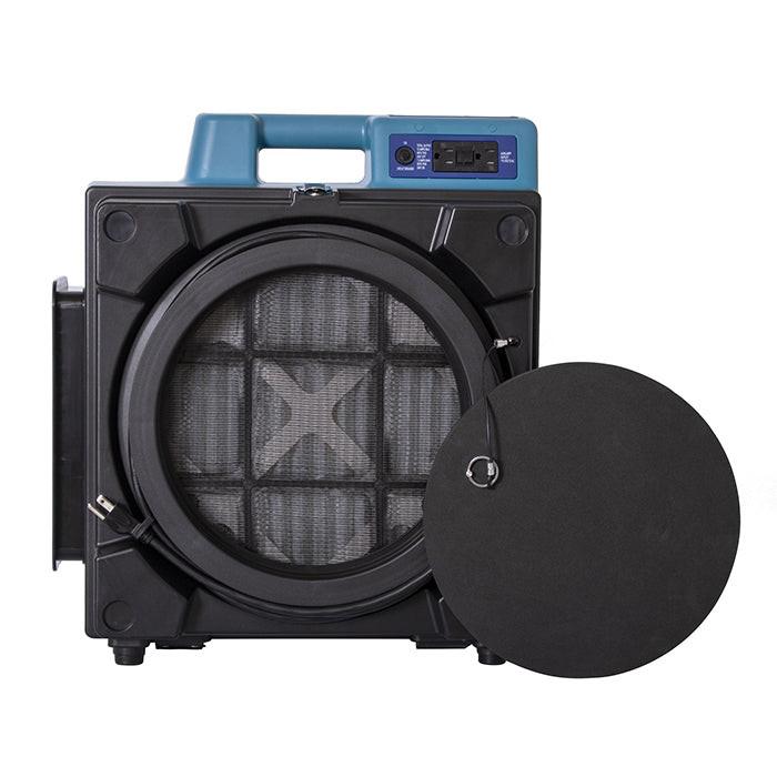 XPOWER X-4700AM Professional 3-Stage HEPA Air Scrubber, 750 CFM, Integrated Meter
