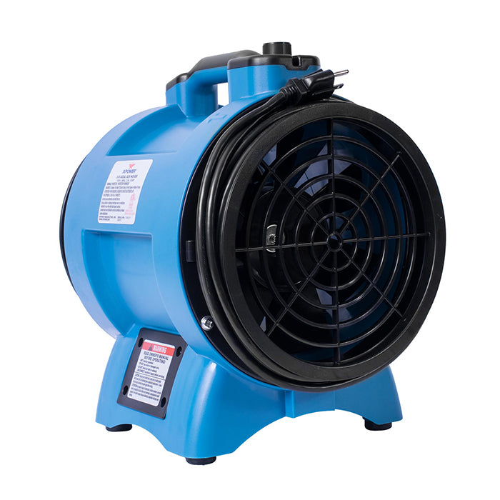 XPOWER X-8 Industrial Confined Space Fan, 1/3 HP, 1200 CFM