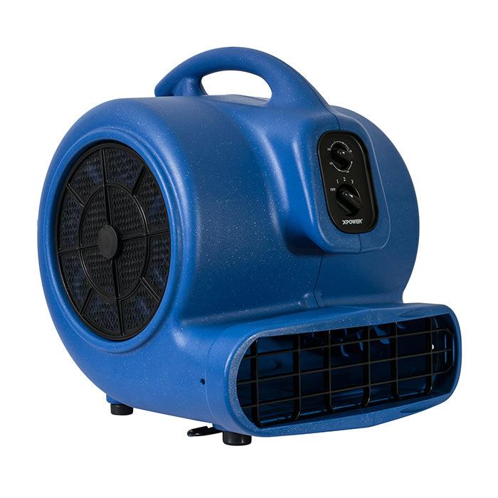 XPOWER 800-Series X-800TF Air Mover with Timer & Filter Kit, 3/4 HP, 3200 CFM