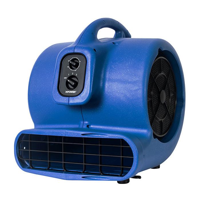 XPOWER 800-Series X-800TF Air Mover with Timer & Filter Kit, 3/4 HP, 3200 CFM