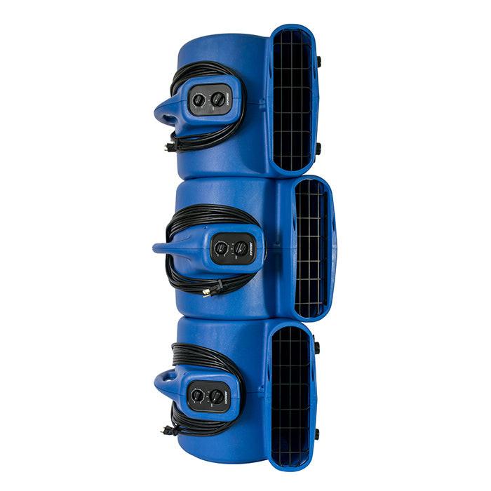 XPOWER 800-Series X-800TF Air Mover with Timer & Filter Kit, 3/4 HP, 3200 CFM