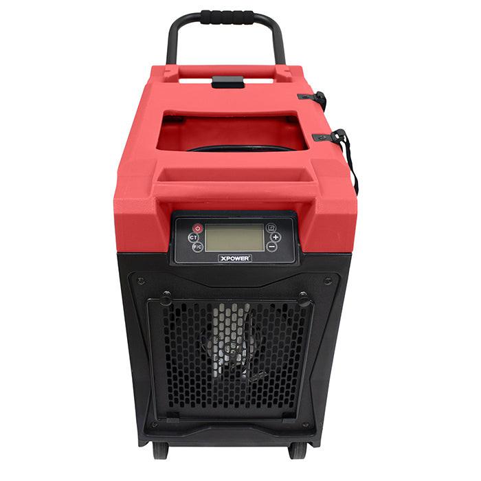 XPOWER XD-85L2 LGR Dehumidifier, 85 Pints/Day, Red