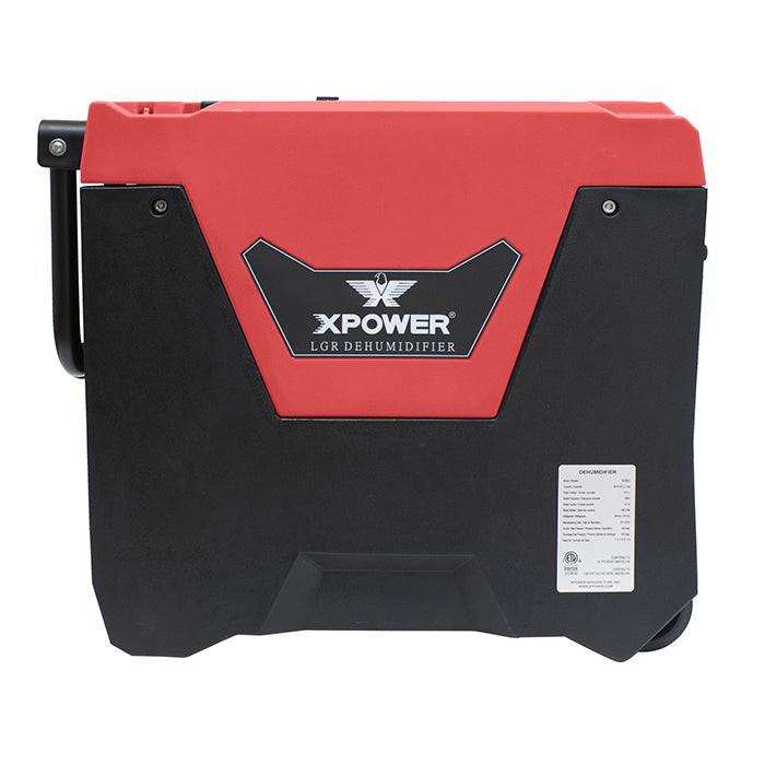 XPOWER XD-85L2 LGR Dehumidifier, 85 Pints/Day, Red